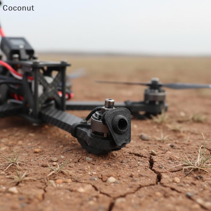 [มะพร้าว] 1/2 ชิ้นสําหรับ DJI O4 Air Unit Lite เสาอากาศคงที่ฐาน 3D พิมพ์ป้องกัน Braet สําหรับ BetaFP