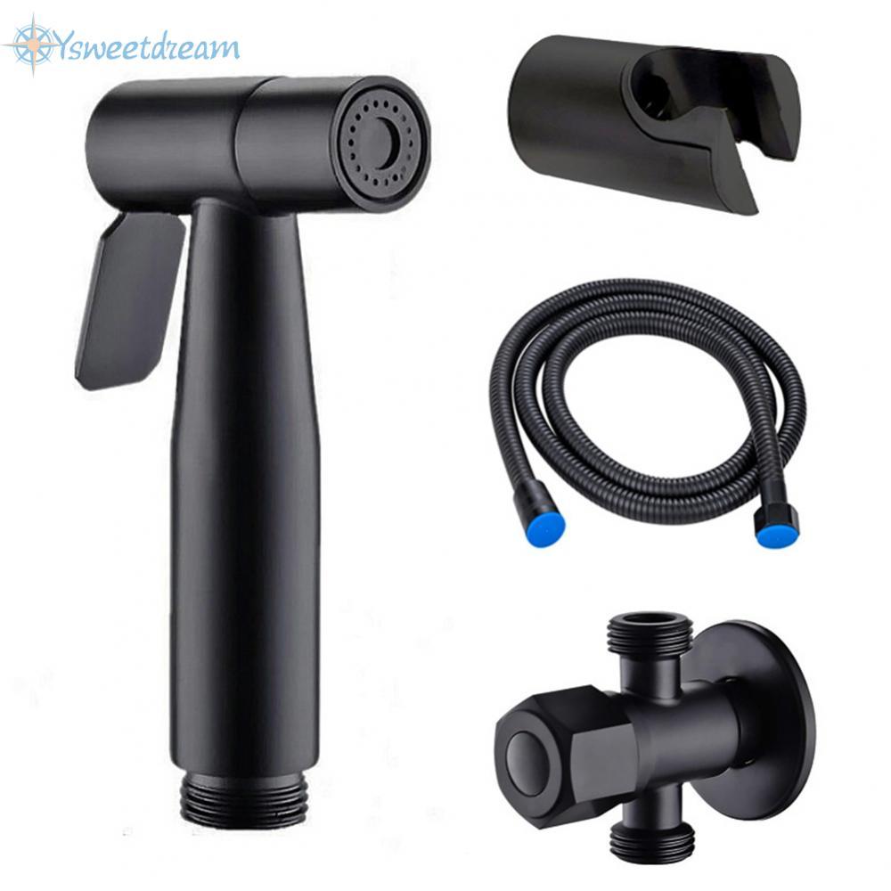【SWTDRM】Handheld Bidet Spray in Matte Black with Ergonomic Grip and Easy Installation