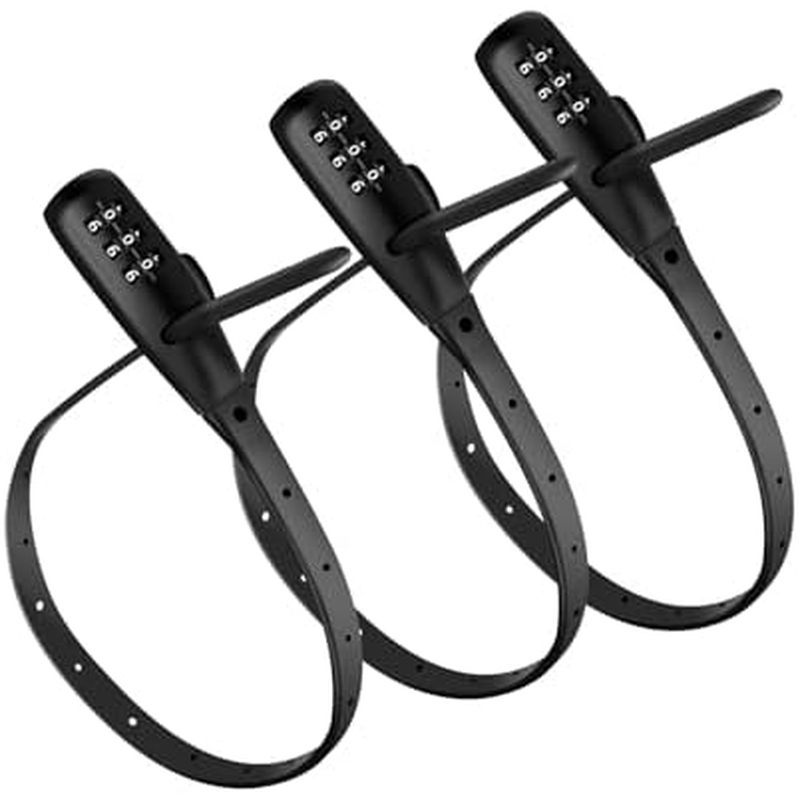 Adjustable Babyproof Lock, Easy Install on Cabinets, French Fridges, Baby Carriages, Kids’ Bikes, He