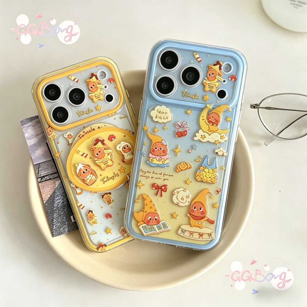 เคสไอโฟน17สำหรับIPhone 17 16 15 13 11 Air 12 14 Pro Max X XR 7 6 6S 16 15 8 Plus SE เคสใส ลายทวิงเคิล คู่รัก น่ารัก