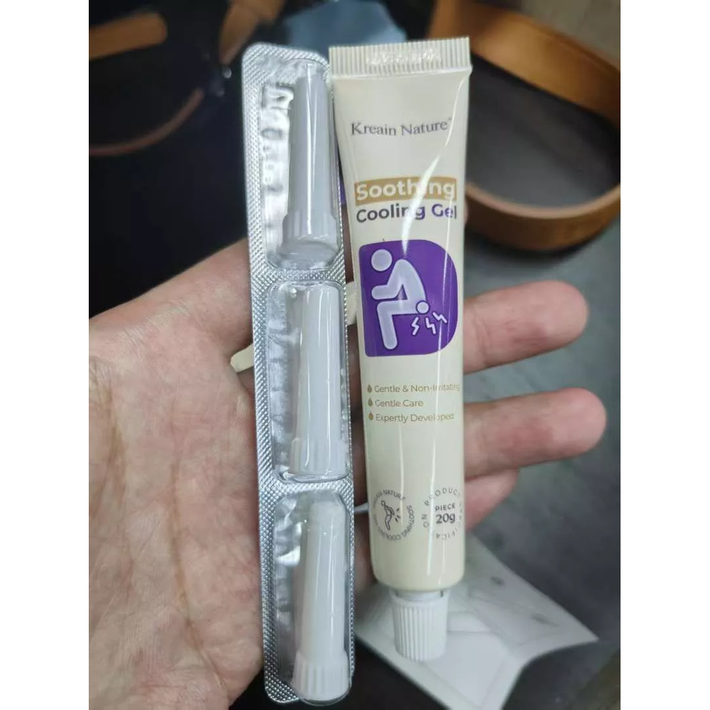 บรรเทาริดสีดวงทวารที่ปลอดภัย: เจลสมุนไพร Kreain Nature สําหรับการลดอาการปวดและรักษาอาการบวม |   เก็บ