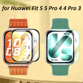 กระจกนิรภัย/ฟิล์มTPUสําหรับHuawei Fit 5 5 Pro 4 4 Pro Anti Goresป้องกันหน้าจอ AccesoriesสําหรับSmartwatch Huawei Fit 3