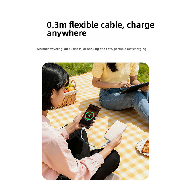 UGREEN C to C Fast CHARGING PD60W 3A USB-C Lanyard สายชาร์จ 2-in-1 Type-C สวมใส่สาย 0.3M ราคา ถูกที่สุด ดีลบีเคเค แกลเลอรีภาพที่ 6