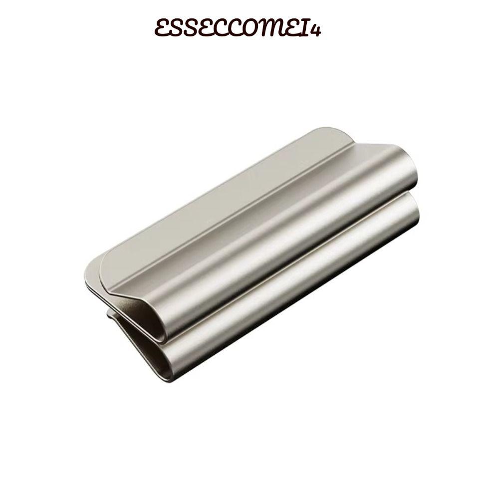 ESSECCOMEI4 1 คู่คลิปปิดผ้าม่าน, แม่เหล็กดึงดูดโลหะผ้าม่านแก้ไขหัวเข็มขัด, ผ้าม่านที่ถอดออกได้คงที่ Fastener Home Office