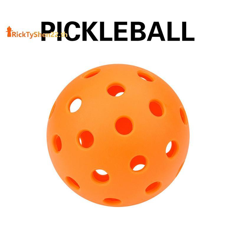 RickTyShen Pileball ฉีดขึ้นรูป Resilient 40-Hole Ball - TPE Elasticity Ball กีฬากลางแจ้งเล่นประสบการณ์ TH
