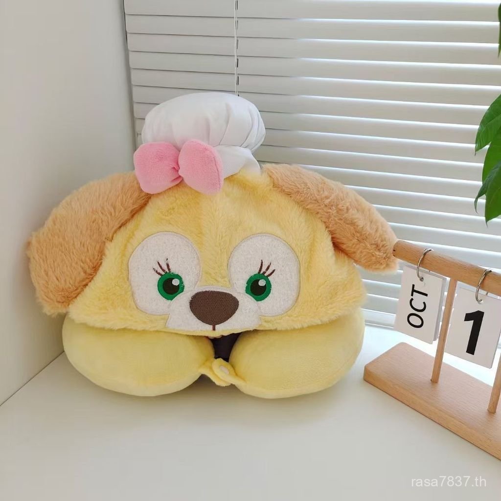 หมอนรองคอ หมอนรองคอ การ์ตูนประเภทหมวก Nap Care Chef เค้กหมอน Office Cake Care u หมวกสุนัขน่ารักกับ B