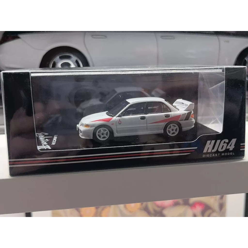 现货,ชุดประภาคารดั้งเดิมดั้งเดิมของHobby Japan HJ64 1:64 三Lancer