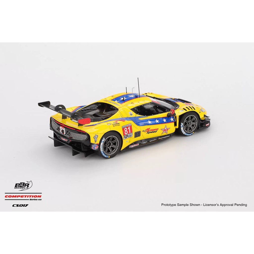 [กําพร้า] BBR 43 Ferrari Ferrari 296 GT3 #81本店大陆出货, ระยะเวลาจัดส่งที่คาดหวังว่าจัดส่งภายใน 2 วัน (สิ
