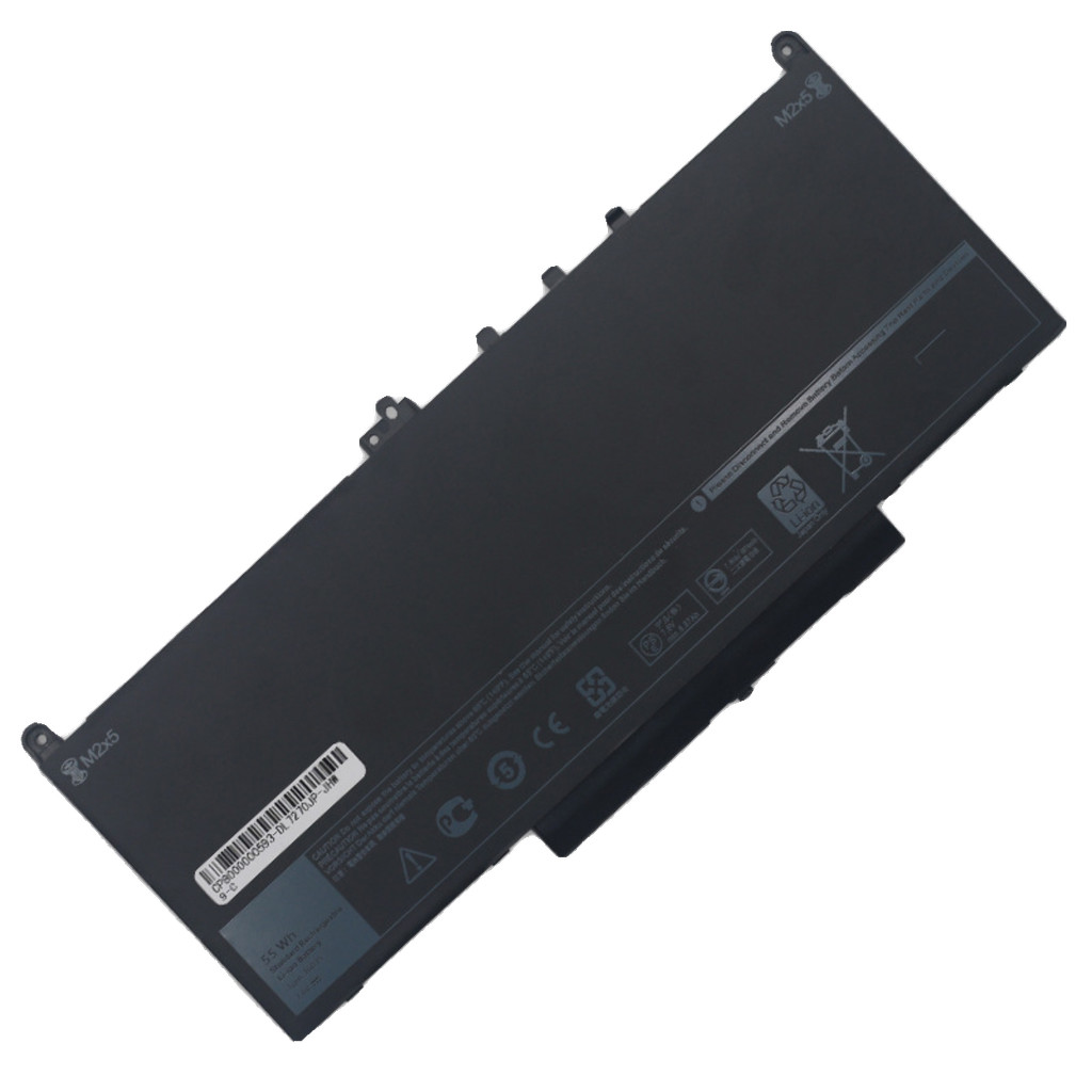 For Dell, Latitude E7270 E7470 55WH J60J5 242WD Battery