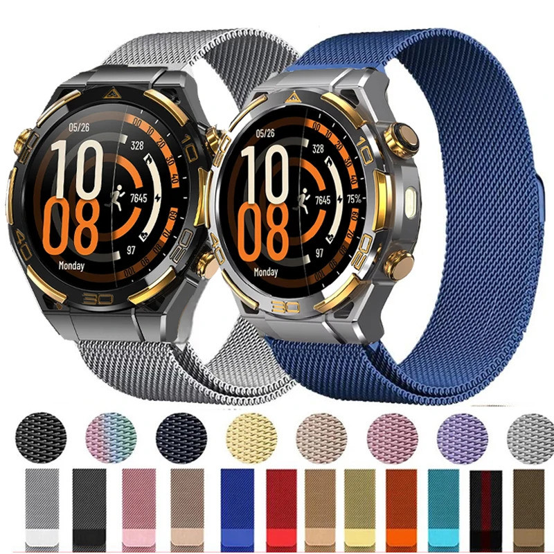 20 มม.22 มม.Milanese Loop สําหรับ Blackview W90 Pro สร้อยข้อมือ Correa สําหรับ Blackview W80 Pro W70