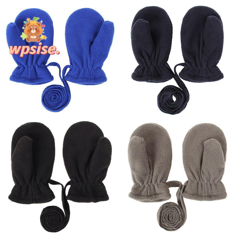 WPSISE ถุงมือเด็กผู้หญิง Warm - 4T Outdoor Kids Mittens