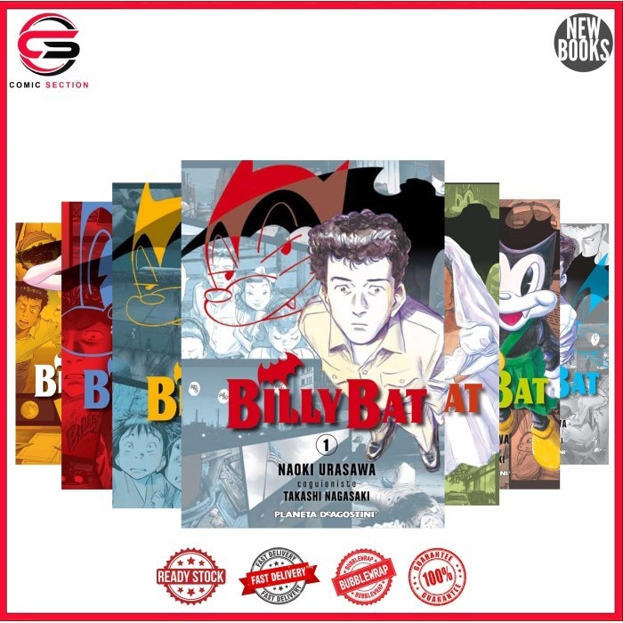 มังงะ Billy Bat โดย Takashi Nagasaki (20 เล่ม)