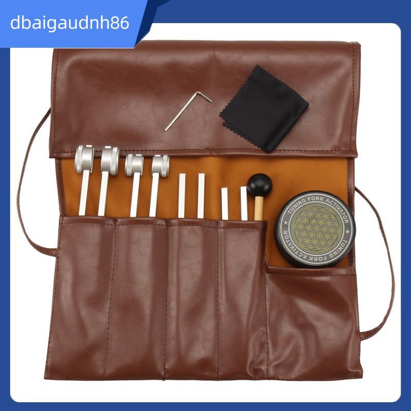 READY STOCKTunning Forks /Tunning Fork Set 128Hz 256Hz 512Hz 432Hz Chakra Tuning for Fork Activator 