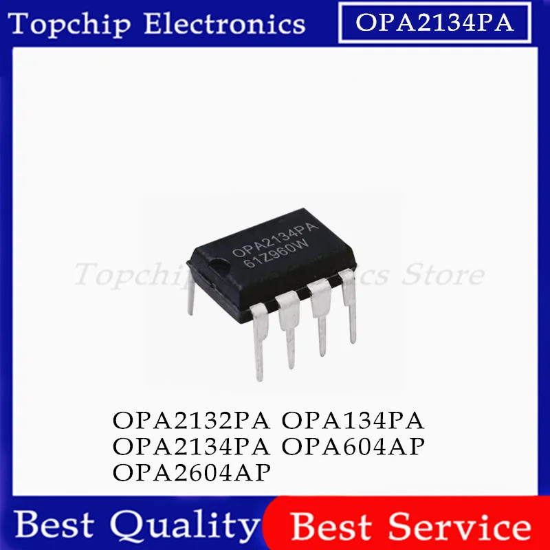 5pcs OPA2132PA OPA2134PA OPA134PA OPA604AP OPA2604AP DIP-8 OPA2604 OPA604 OPA2132 OPA2134 OPA134 OPA