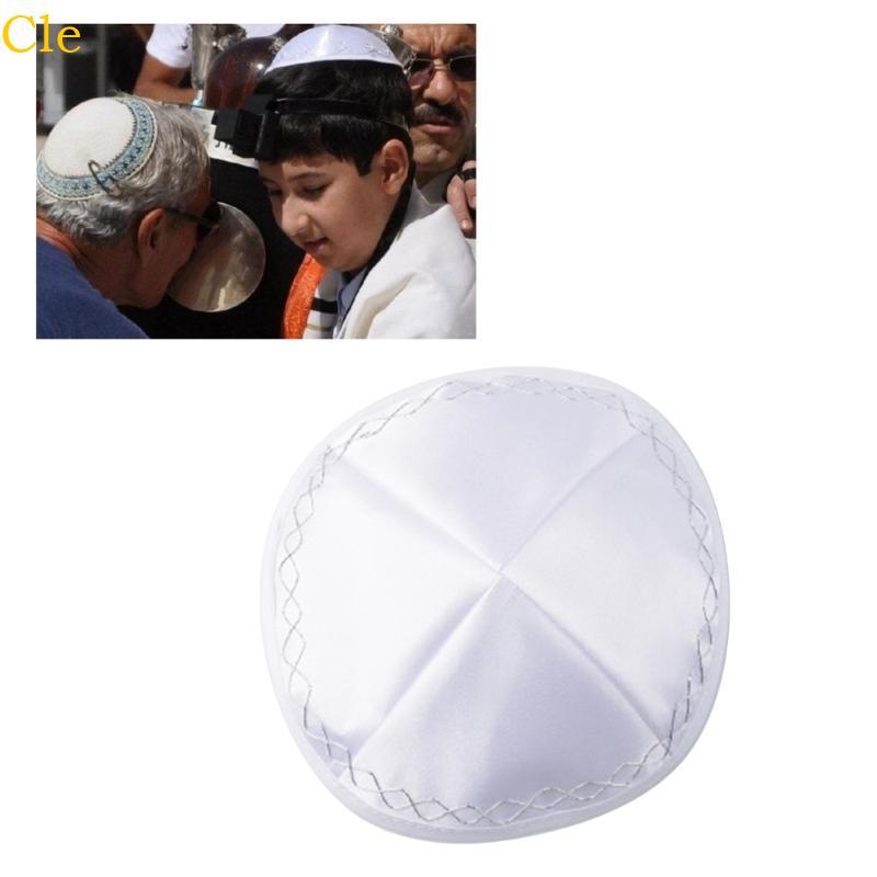 Cle Jewish Hat สําหรับผู้ใหญ่แบบดั้งเดิมสไตล์ Jewish Kippah Handmade Yarmulke Israel Kippah หมวกสัญล