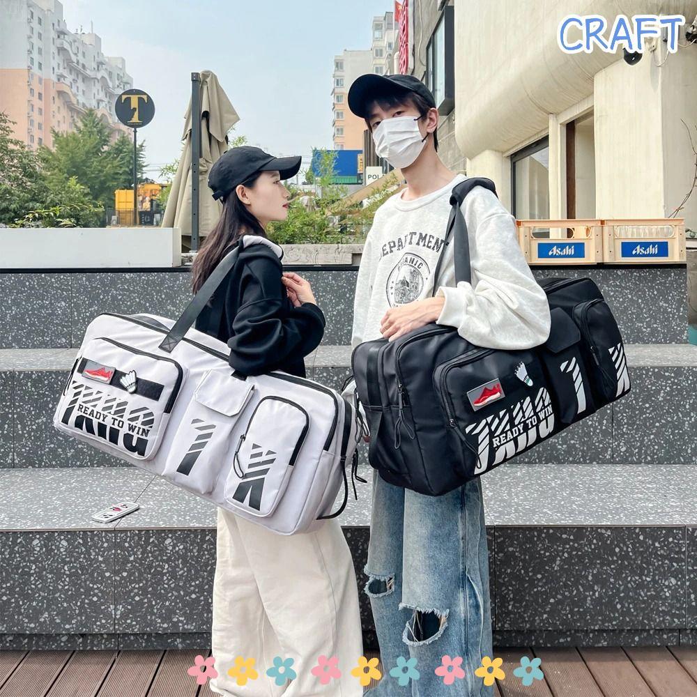กระเป๋าสะพายกันน้ำ มัลติฟังก์ชั่น สำหรับเทนนิสและแบดมินตัน พร้อมช่องใส่อุปกรณ์กีฬา