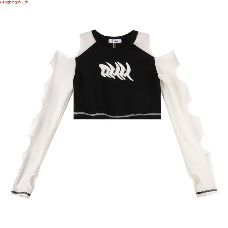 EMILIA SHOP เสื้อครอป เสื้อ 2023 ใหม่ ES220195
