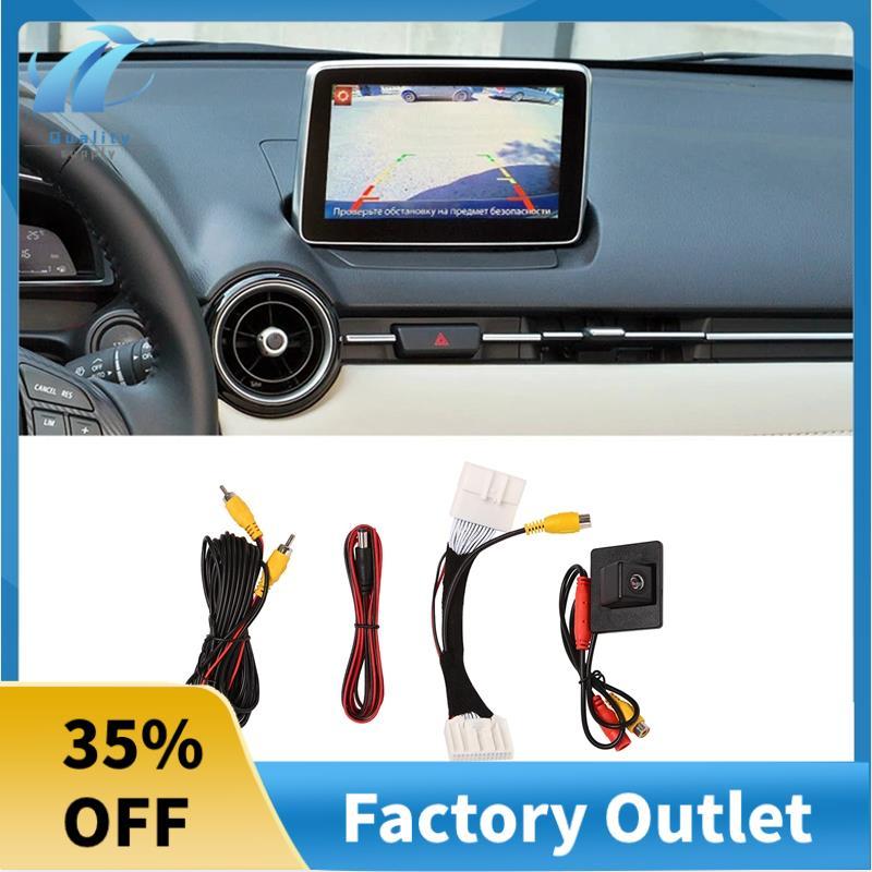 กล้องมองหลังรถยนต์ที่จอดรถ Assist Camera สําหรับ 2 / Demio Hatchback (DJ) 2014-2021 Compatible Facto