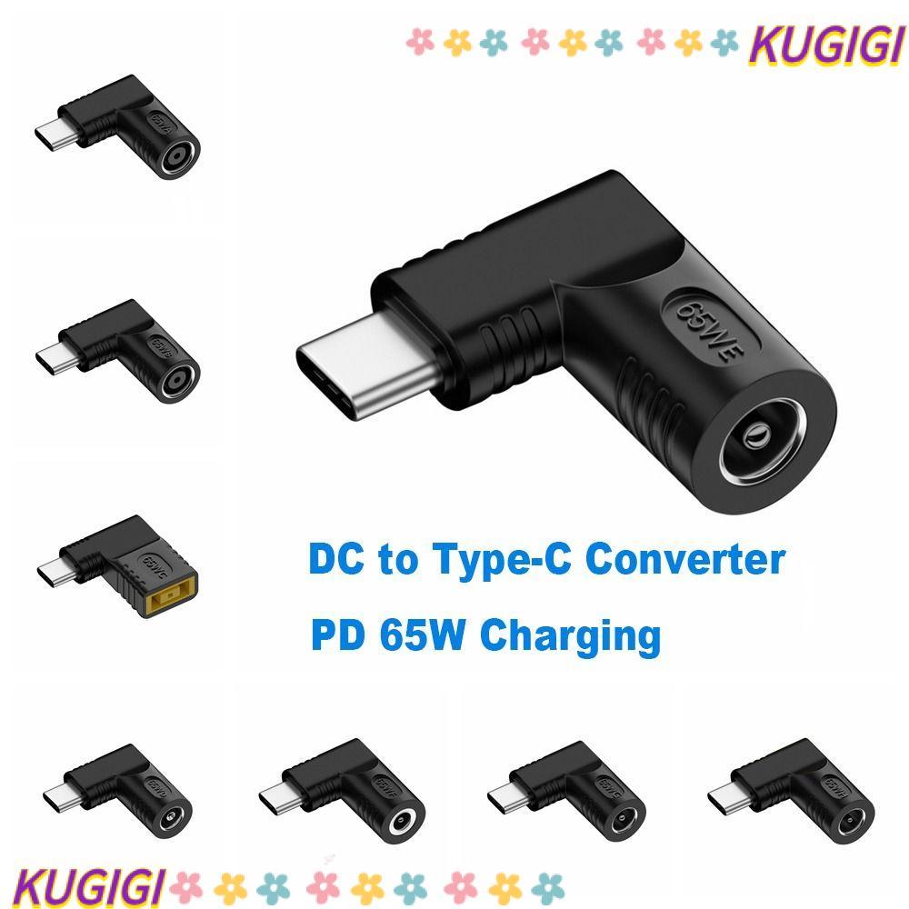KUGIGI Power Adapter 5 V 9 V 12 V USB C Connector 5.5X2.5 7.4X0.9 4.5X0.6 มม.PD 65W สําหรับ //