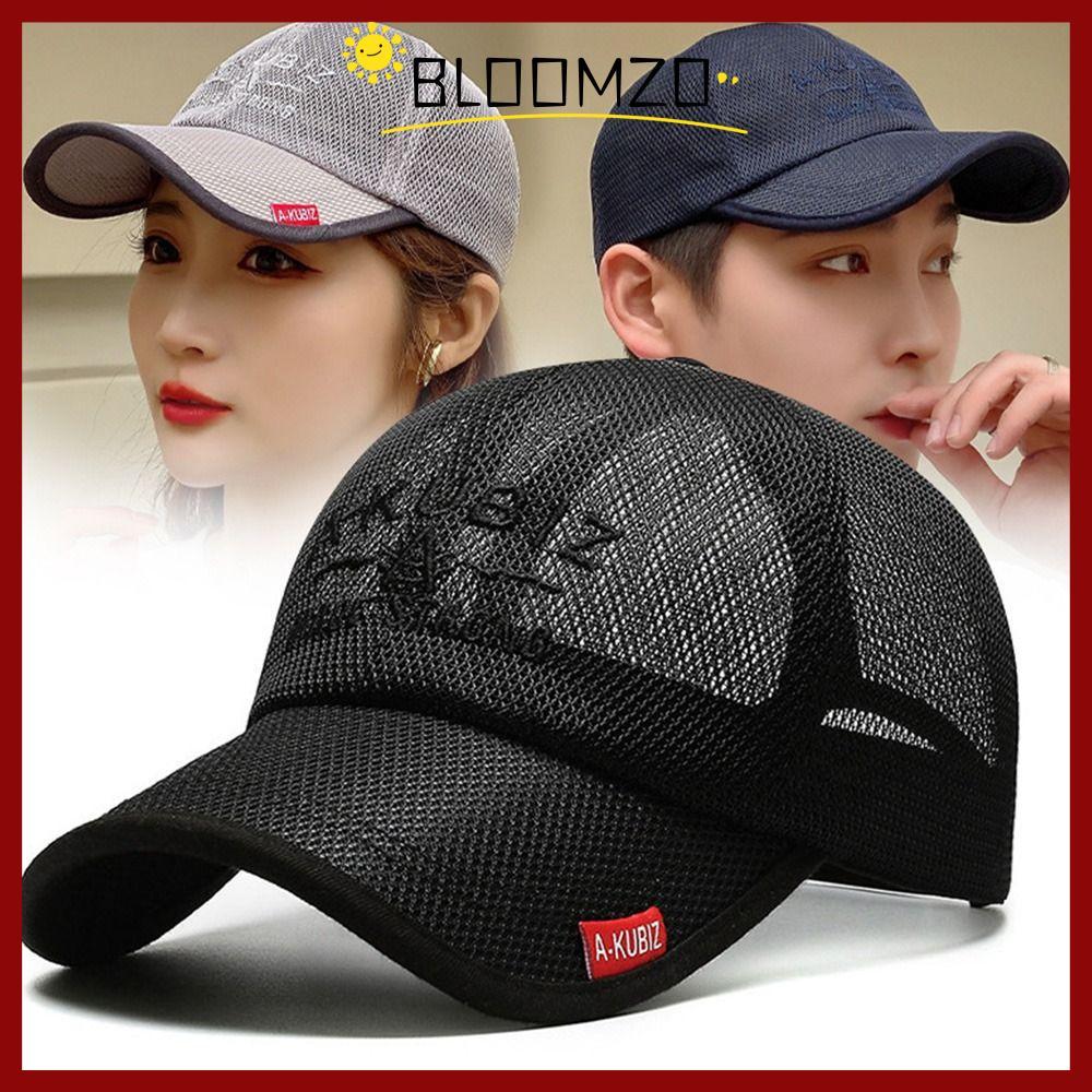 จัดส่งจากประเทศไทยBLOOMZO หมวกตาข่ายเต็มรูปแบบกีฬากลางแจ้งปรับแฟชั่นฤดูร้อนครีมกันแดดหมวก