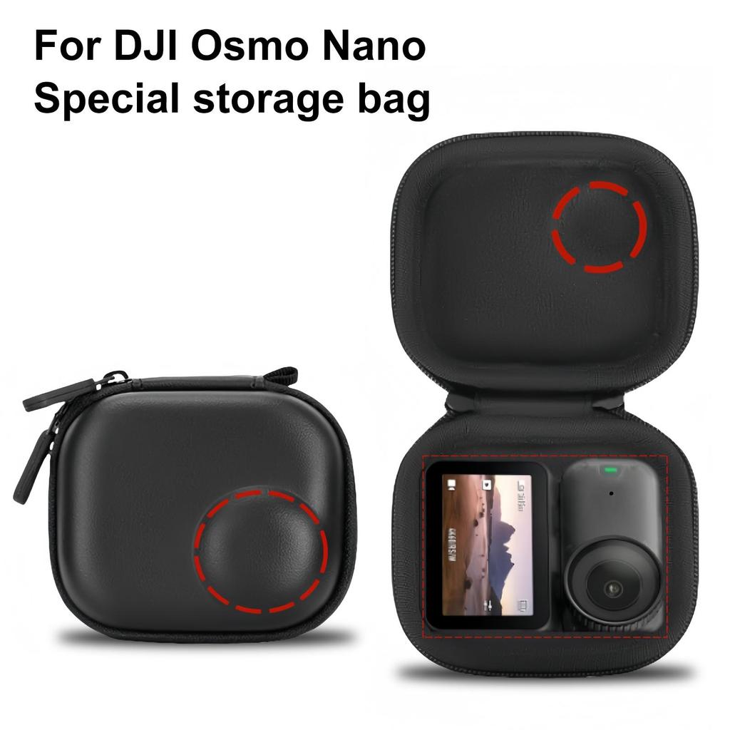 สําหรับ DJI Osmo Nano กล้องเก็บกระเป๋า Hard Shell กันน้ํา Protector กล่องแบบพกพากระเป๋าถือสําหรับ DJI Osmo Nano อุปกรณ์เสริม