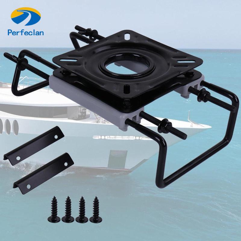 Perfeclan Boat Seat Swivel Mount Pontoon Seat Slide Track สําหรับเรือตกปลา Speedboat