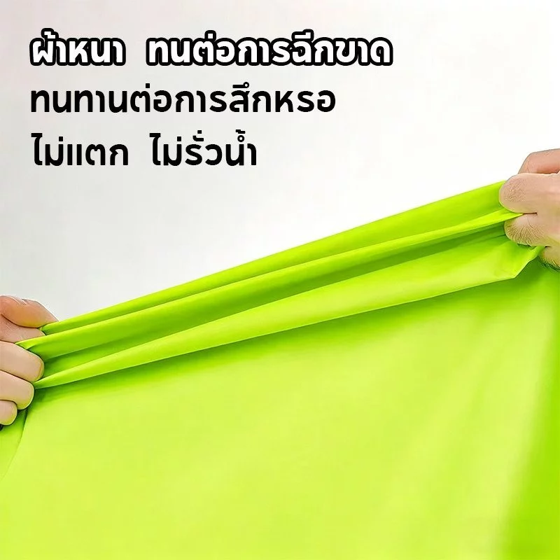 เสื้อกันฝน มอเตอร์ไซค์ ผ้าอ็อกฟอร์ด แถบสะท้อนแสง thumbnail 5