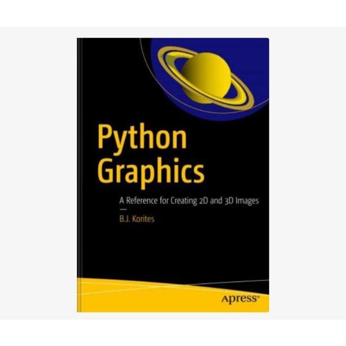 หนังสือทางกายภาพ Python Graphics Book: A Reference สําหรับสร้างภาพ 2D และ 3D