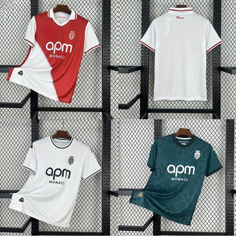 เสื้อฟุตบอล Fan Jersey Monaco 25/26 Home Away