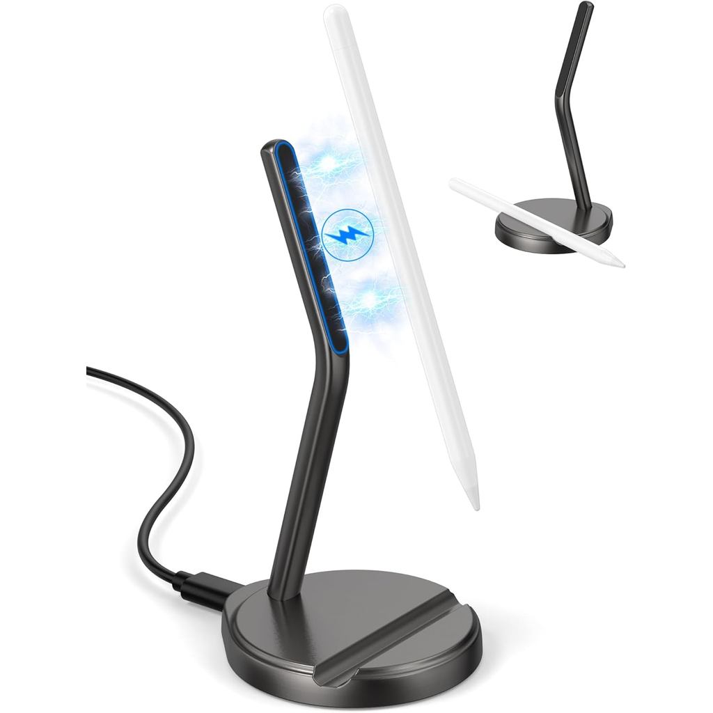 ACANDYA Magnetic Fast Charging สําหรับ Apple ดินสอ 2nd Gen Quick Charge Kickstand สําหรับ iPad ดินสอ