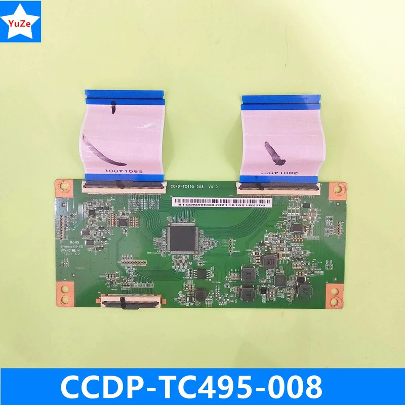 T-con บอร์ด STCON495G CCPD TC495 008 V4.0 สําหรับ 50 50 นิ้ว 50UHL650 M50Q6-J01 V505-J01 50PFL576/F7