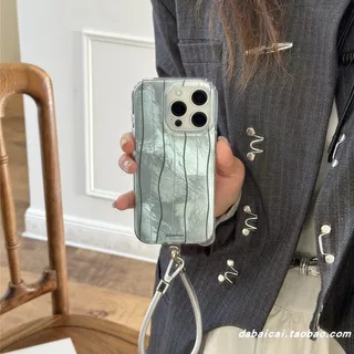 Huiwanju ลายรักใช้กับเคสโทรศัพท์มือถือ iphone17promax iP16/15/16pro/17pro/15pro/17 เคสป้องกันป้องกันการตก