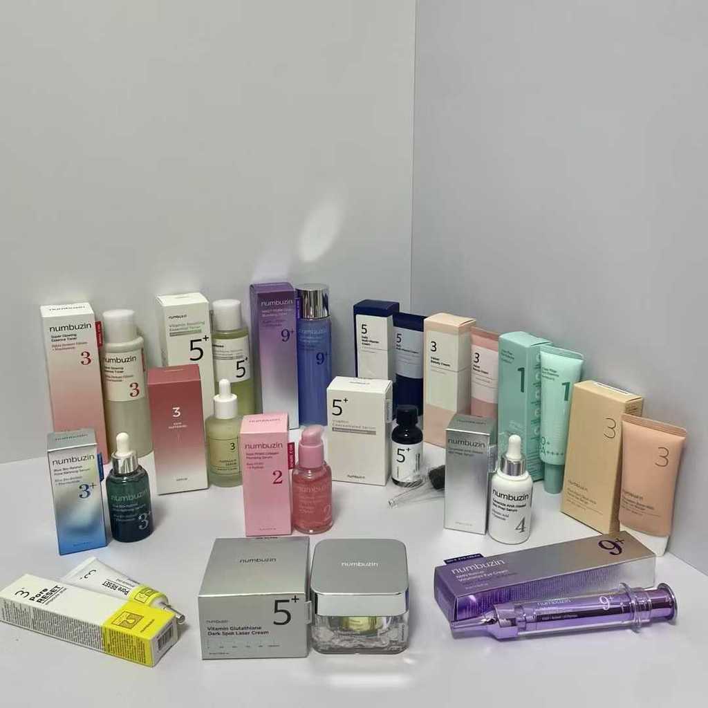 Numbuzin Number 9 Concentrated Hualiquid Mask Eye Cream Toner Hua