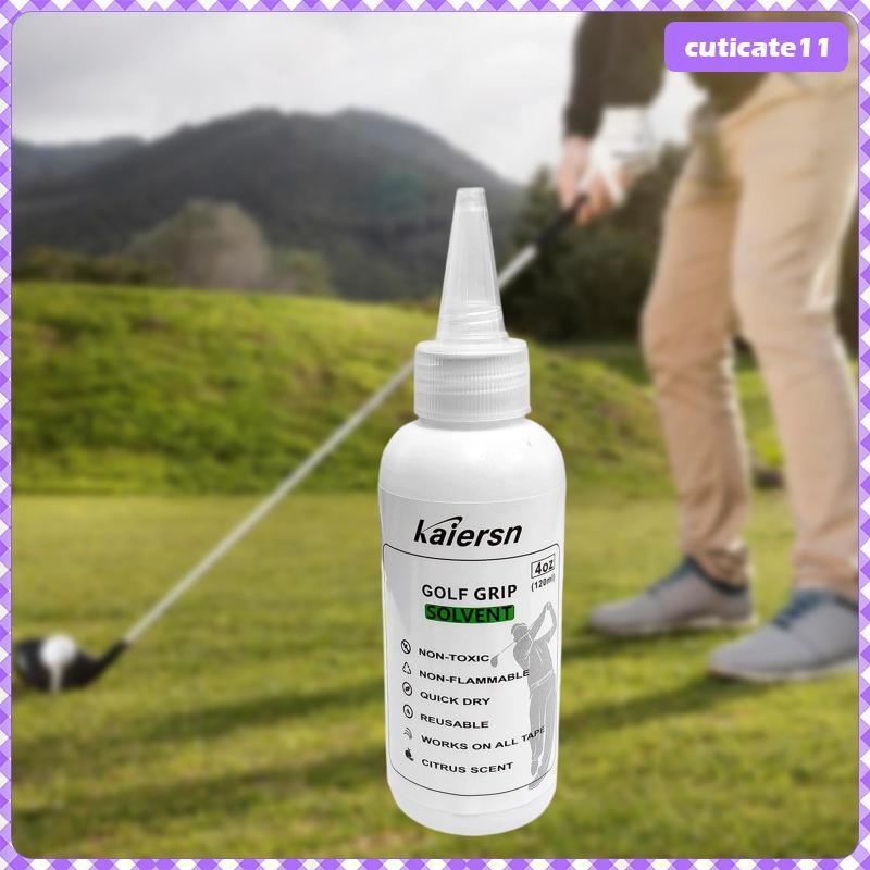 [Cuticate1] Golf Grip Tape Solvent 120ml Regripping Solution Strong Adhesion อุปกรณ์เสริมมืออาชีพสํา