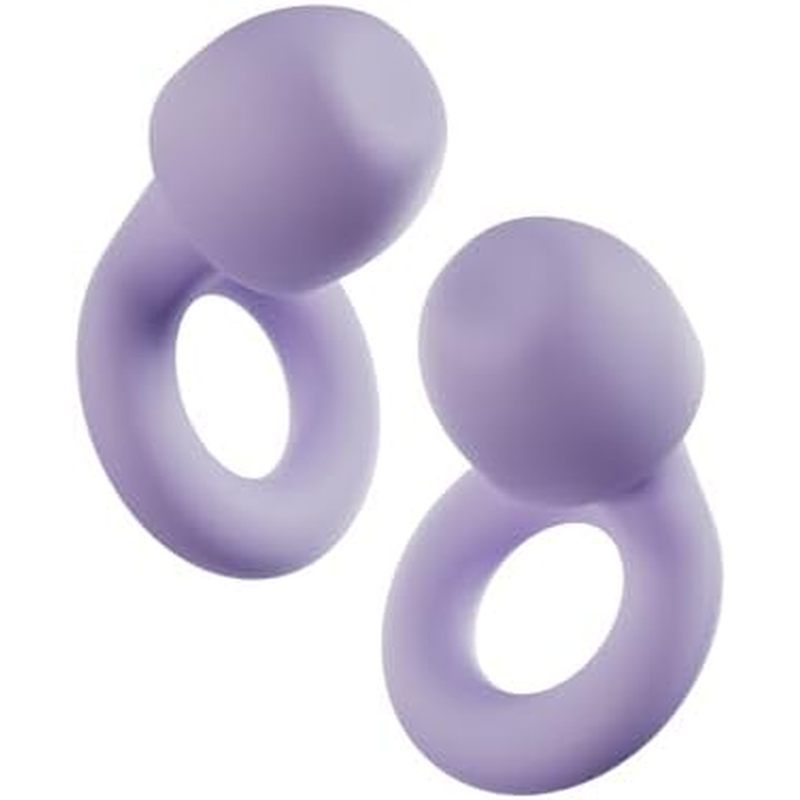 Loop Quiet 2 Ear Plugs – Ultra-Comfy Reusable 24dB (SNR) Noise-Reducing Earplugs for Sleep, Deep Foc