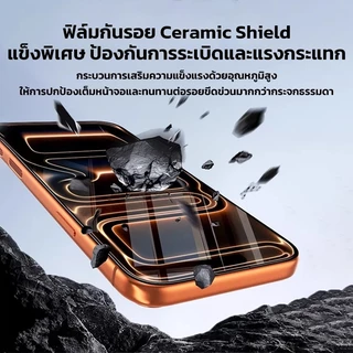 ป้องกันหน้าจอกระจกนิรภัยเข้ากันได้กับ iPhone 17 Air 11 12 13 14 15 16e Pro Max, ฟิล์มกระจกพร้อมเครื่องมือติดตั้งไร้ฝุ่น