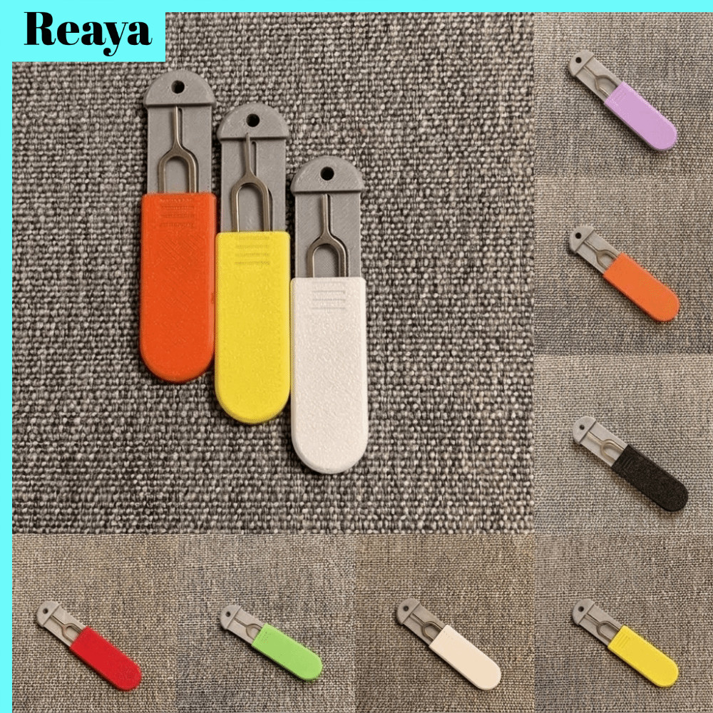 REAYA ซิมการ์ด Ejector Pin กล่องเก็บ, พิมพ์ Universal ซิมการ์ด Ejector เครื่องมือ, พกพาทุกวันพร้อมพว