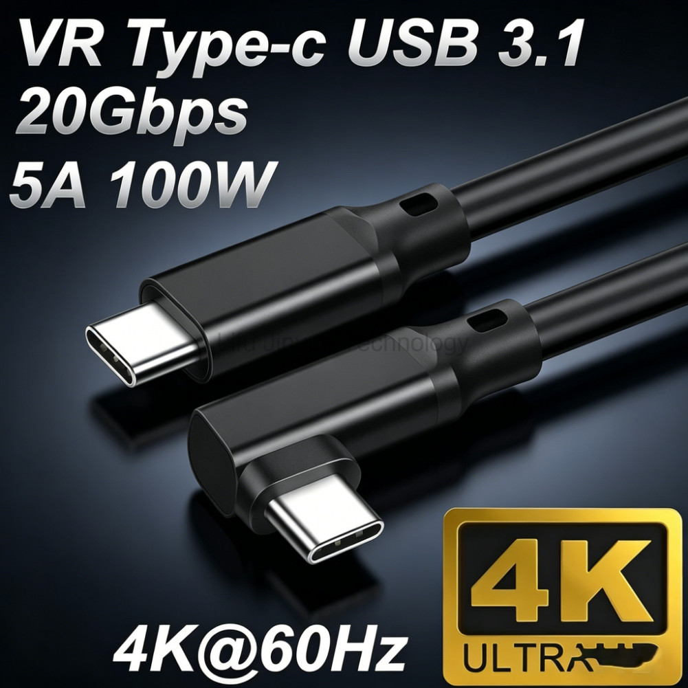 LIKAIYUE USB C 3.2 Gen 2 ประเภท C ถึง USB C สาย 20Gbps 4K @ 60HZ วิดีโอ VR Data Cable 5A 100W PD Fast Charging สําหรับแล็ปท็อปสําหรับ Redmi note15Pro 5G note14Pro 5G 15C OPPO Reno 15P