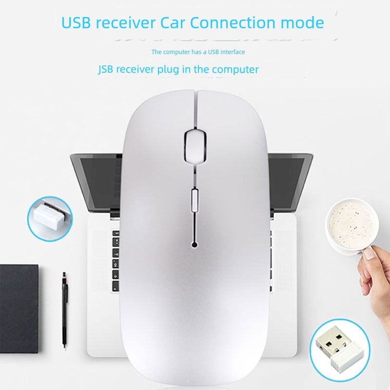 เมาส์บลูทูธ เมาส์ bluetooth เหมาะสําหรับแล็ปท็อป Apple MacBook Wireless pro Bluetooth air Mouse M1 ช