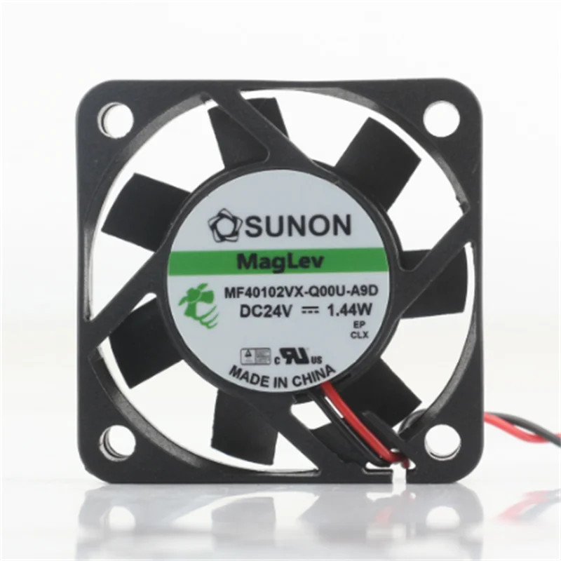 SUNON MF40102VX-Q00U-A9D/GAD 40*40*10MM 4010 24V 1.44W 4CM 2/3 สายพัดลมอินเวอร์เตอร์เงียบ