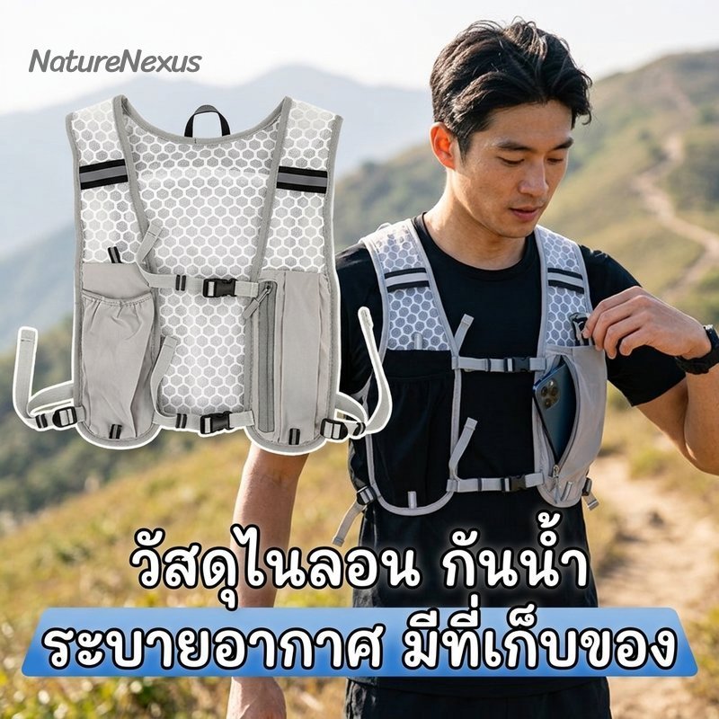 COD แจ็กเก็ตวิ่ง วัสดุไนลอน กันน้ำ ระบายอากาศ น้ำหนักเบา เหมาะสำหรับกลางแจ้ง ปีนเขา