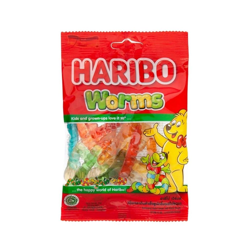 ฮาริโบ้ เวิร์มส์ (Haribo Worms 80g.)