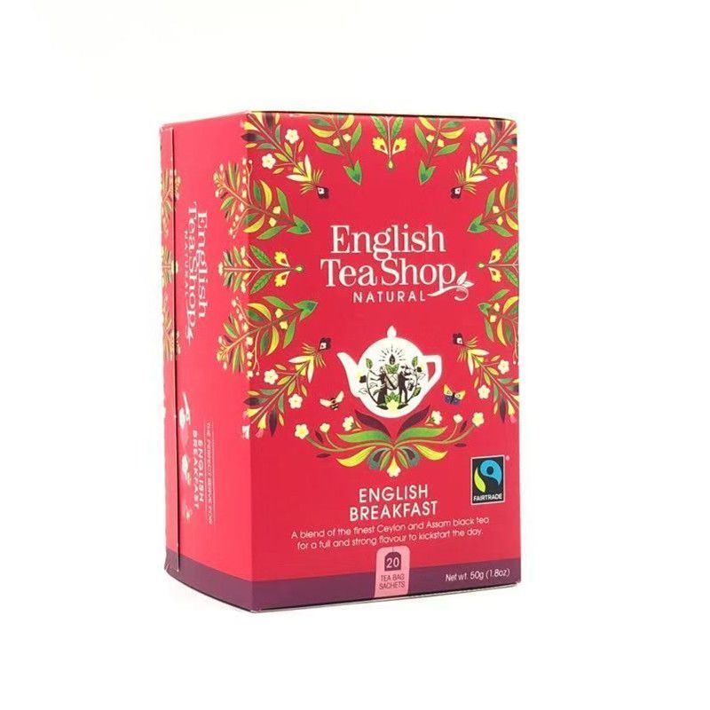 EnglishTeaShop EnglishTeaShop อาหารเช้าภาษาอังกฤษ Earl Grey Lemon Peach Caramel Lychee Black Tea Bag