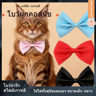 โบว์คอสัตว์เลี้ยง กระโปรงคอสําหรับหมาและแมว ปลอกคอสุดน่ารัก ใช้ได้ทั้งสัตว์ขนาดเล็กถึงกลาง 🐶🐱🎀 โบว์น่ารัก สไตล์เกาหลี