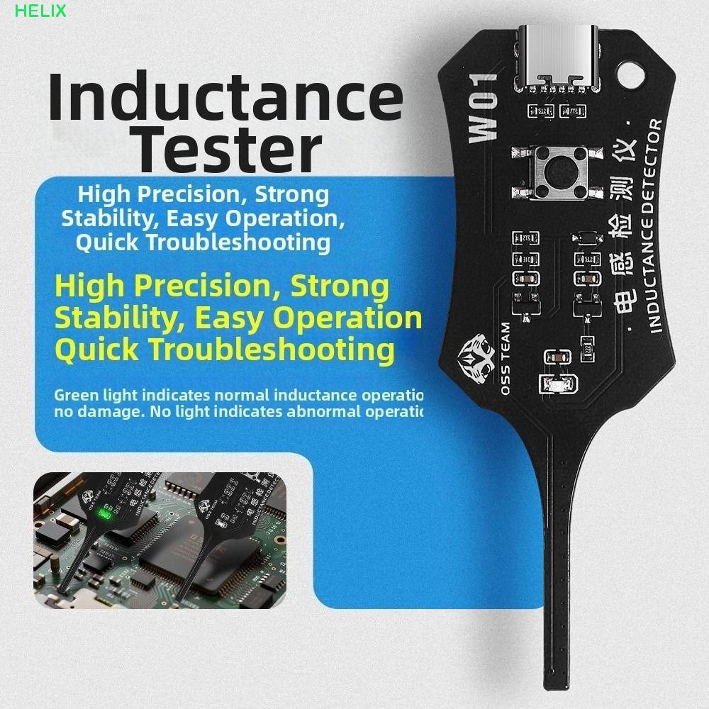 HELIX ทดสอบขดลวดเมนบอร์ด ความเสถียรสูง ความแม่นยําสูง Type-C PC ซ่อมบอร์ดอิเล็กทรอนิกส์