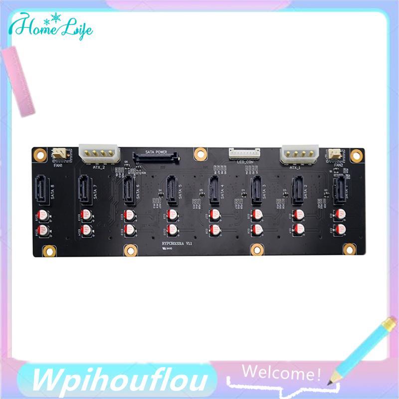 [HoME&life] แผงวงจร Backplane N3 8 SAS 7+7+15Pin HDD Adapter 8-Interface Circuit Board