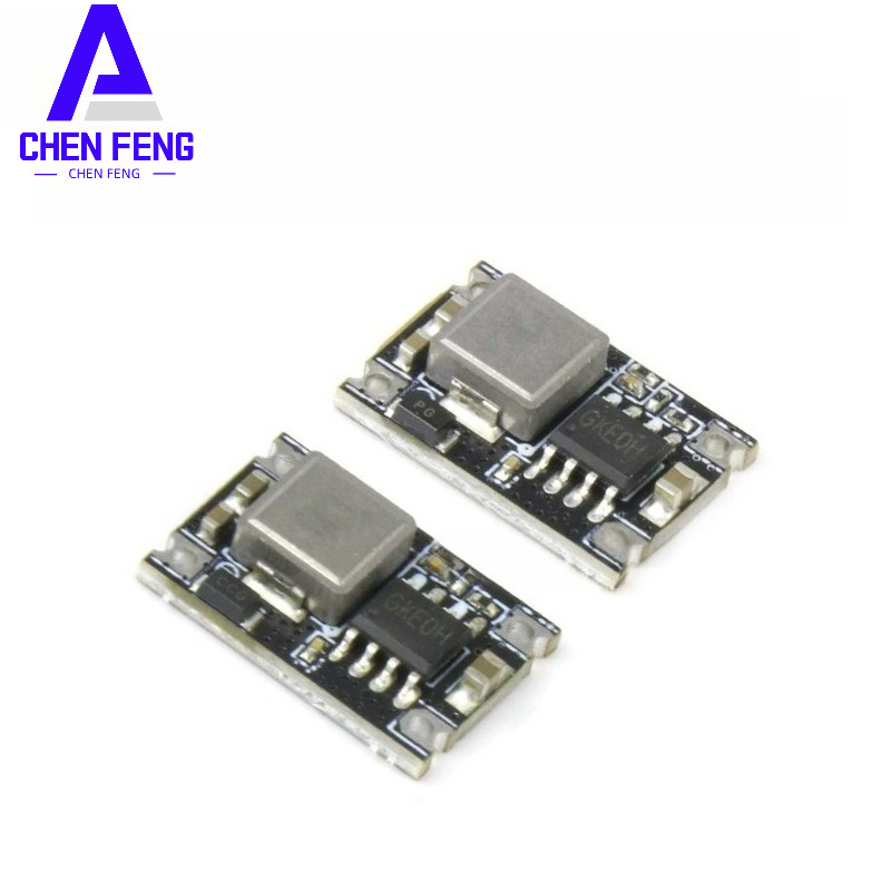 Mini DC-DC Buck Converter โมดูล 5 V/12 V/24 V ถึง 3.3 V/4.2 V/5 V/9 V/12 V เอาต์พุตคงที่