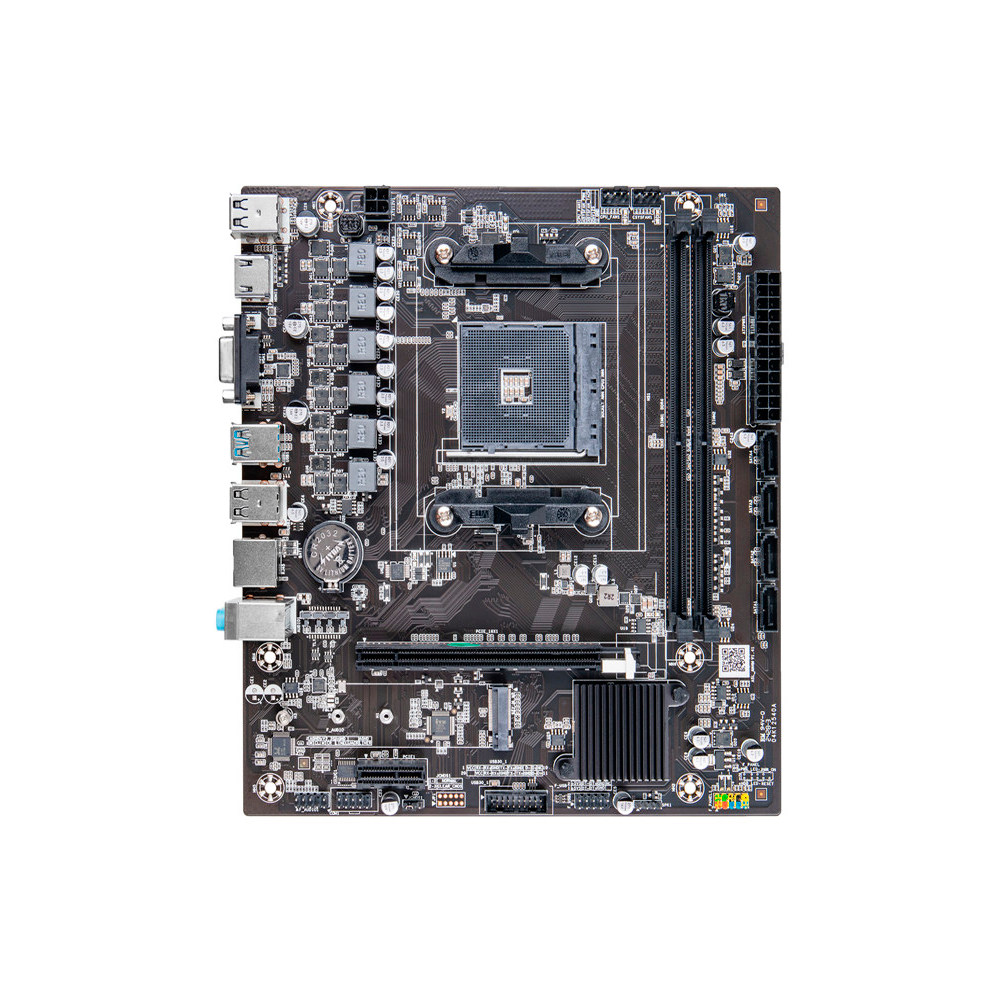 สมองสมอง A320 เมนบอร์ดรองรับ AM4 Series R3 R5 R7 Series CPU 1200 1600 5600 CPU