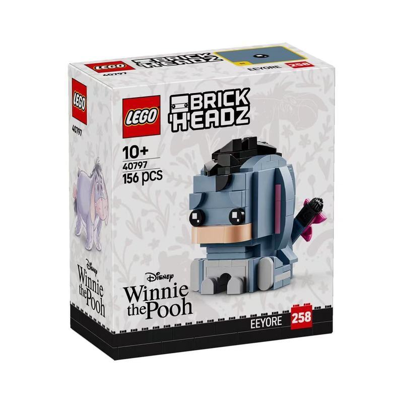 Lego 40797 Little Donkey Eeyore BrickHeadz Series บล็อกตัวต่อเพื่อการศึกษาผู้ชายผู้หญิงของเล่นของขวั