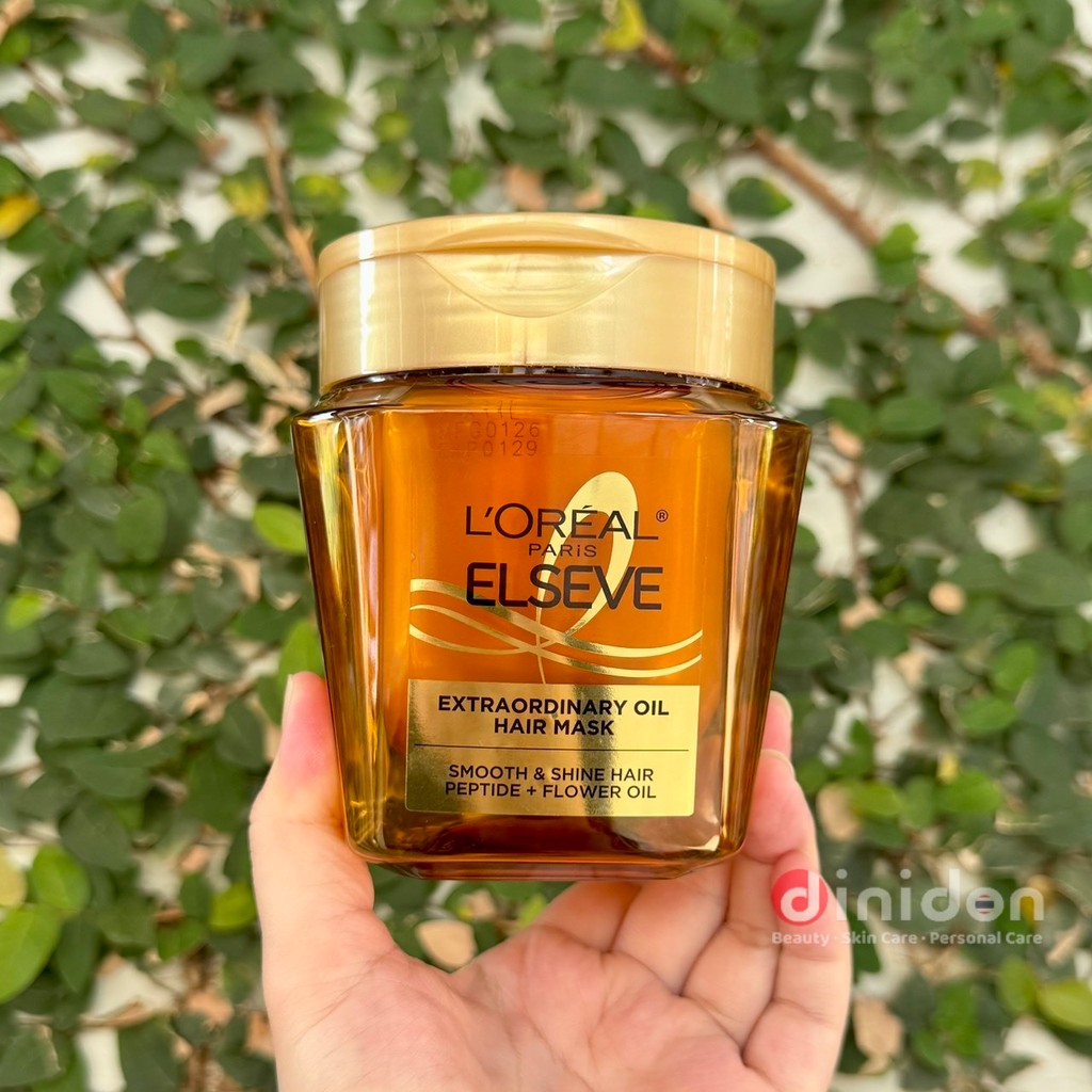 ((dinidon Shop)) L'Oreal Paris Elseve Hair Mask Extraordinary Oil 250 Ml.